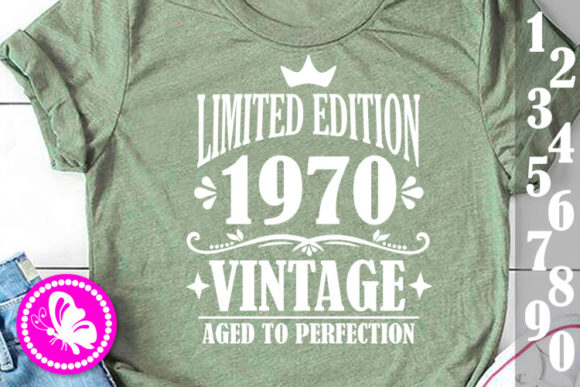 Download Limited Edition 1970 Vintage Birthday - Premium Resources