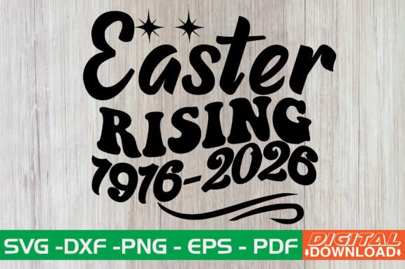 Download EASTER RISING 1916-2026 Retro SVG - 2026 Collection