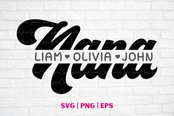 Download Nana Monogram - Mother's Day - Nana Collection