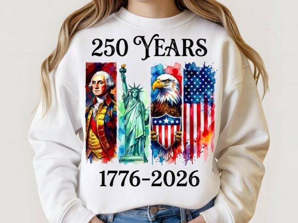 Download USA 250 Years 1776 2026 4th of July. - 2026 Collection